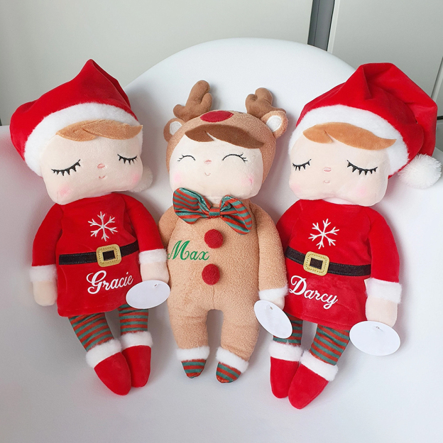 Personalized Kid's Santa’s Little Helper Doll | CWToy79