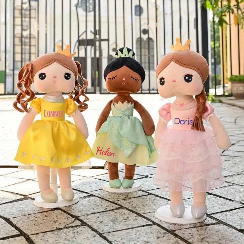 Personalized Kids Lovely Princess Plush Doll | CWToy82