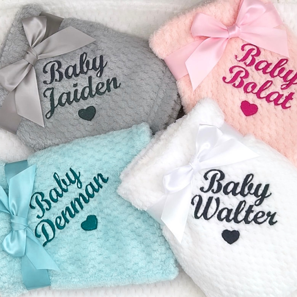 Personalized Warm Baby Blanket for Comfort & Unique | CWBaby98