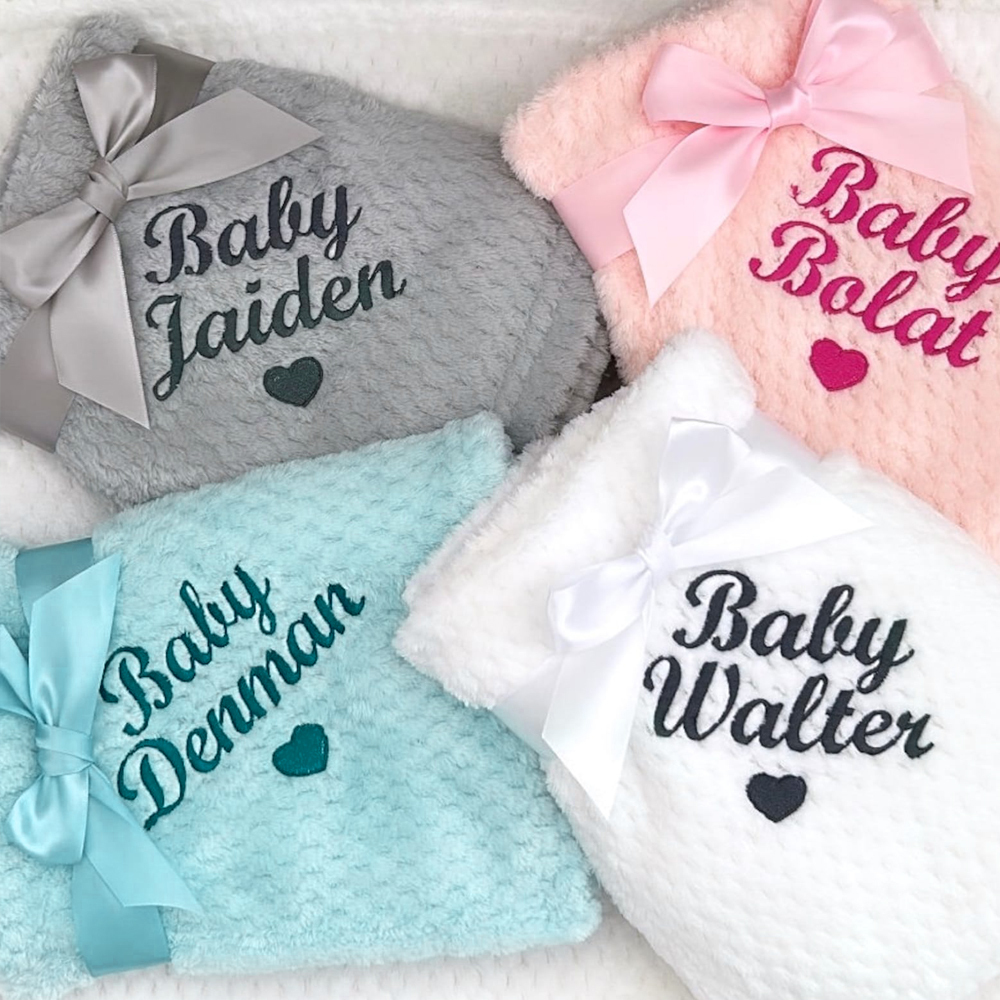 Personalized Warm Baby Blanket for Comfort & Unique | CWBaby98