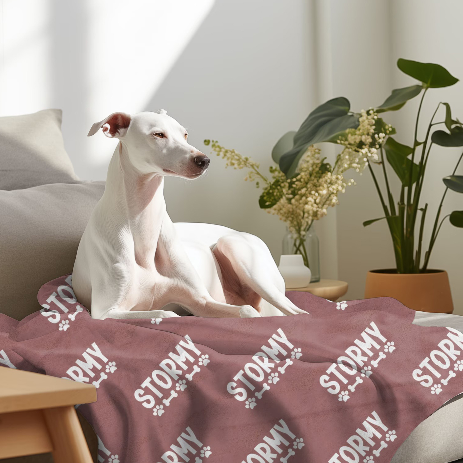 Personalized Lovely Pet Blanket for Comfort & Unique | BKPet106