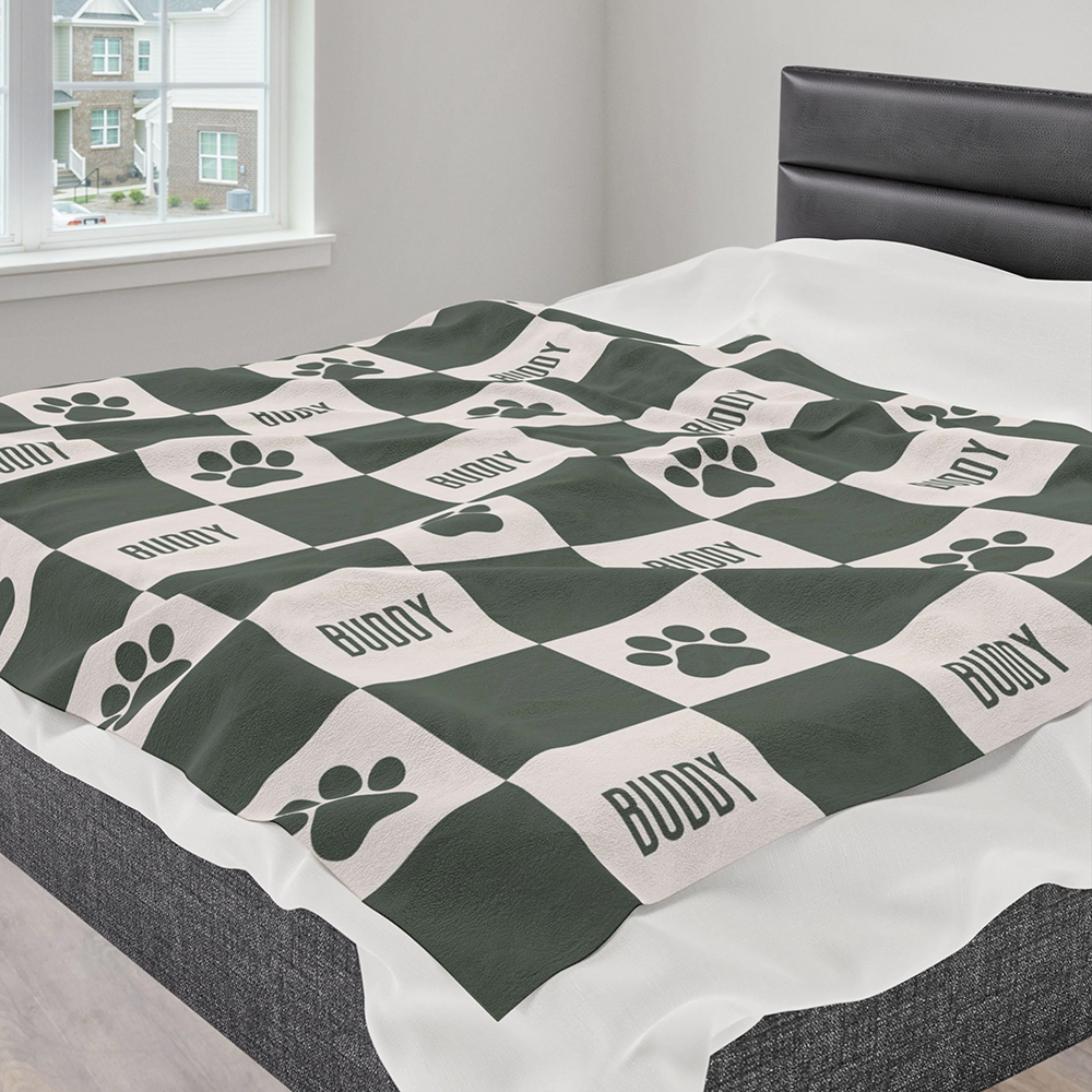 Personalized Lovely Pet Blanket for Comfort & Unique | BKPet107