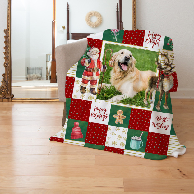 Personalized Lovely Pet Blanket for Comfort & Unique | BKPet108