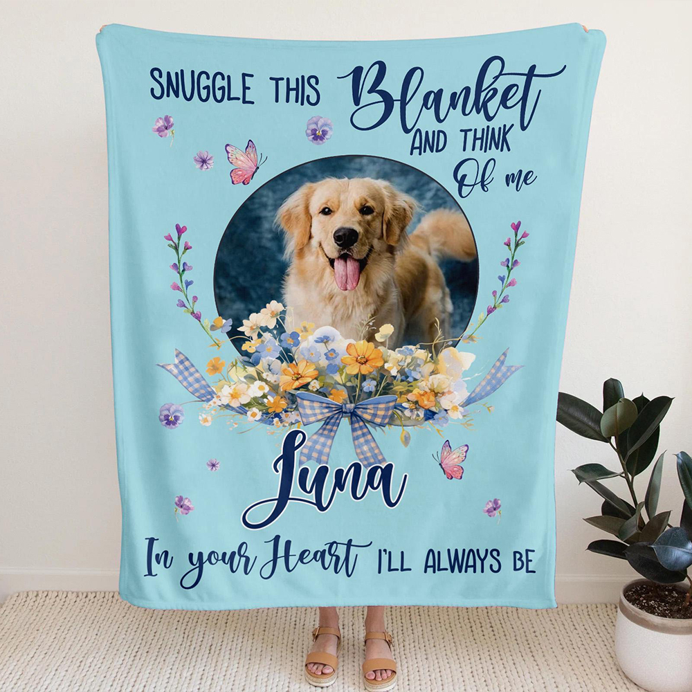 Personalized Lovely Pet Blanket for Comfort & Unique | BKPet118