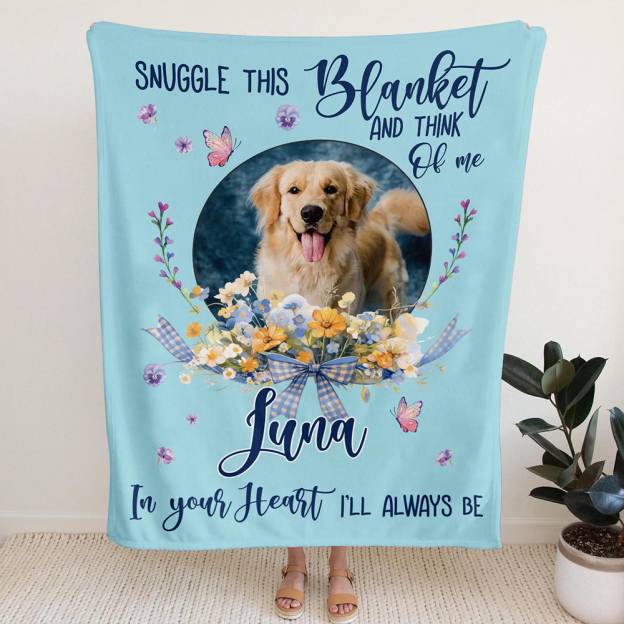 Personalized Lovely Pet Blanket for Comfort & Unique | BKPet118