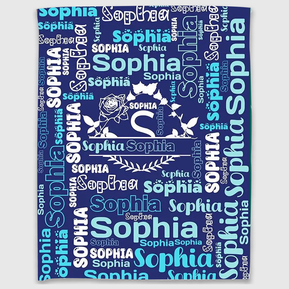 Personalized Lovely Kid Blanket for Comfort & Unique | BKKid142