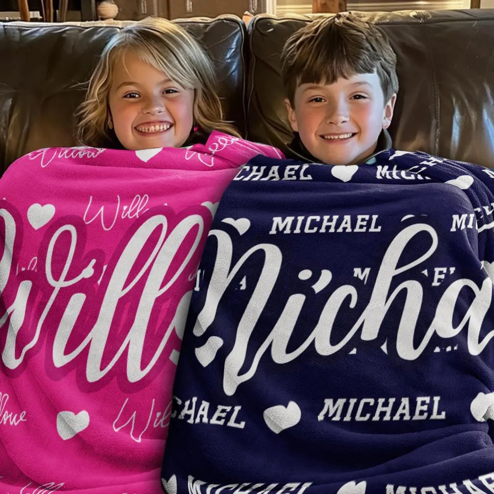 Personalized Lovely Kid Blanket for Comfort & Unique | BKKid150