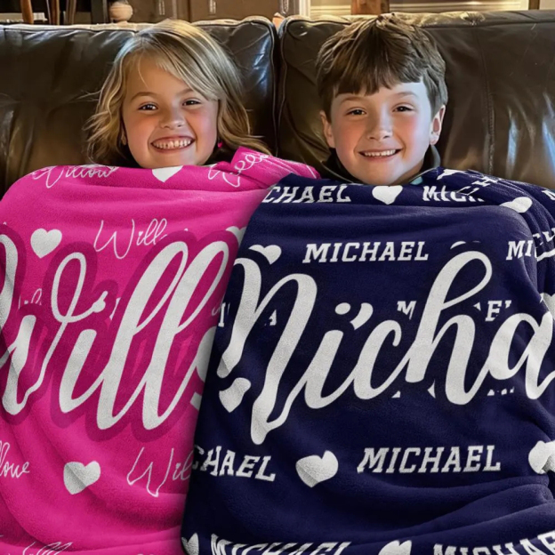 Personalized Lovely Kid Blanket for Comfort & Unique | BKKid150