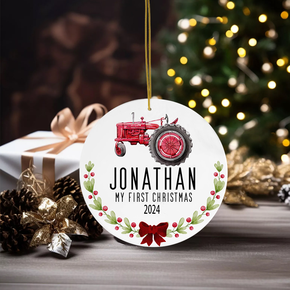 Personalized Truck Original Christmas Ornaments Decoration | MCGift5722