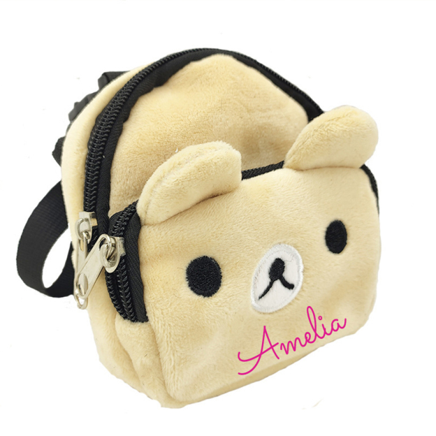 Personalized Cartoon Bear Pet Backpack| BKPet49