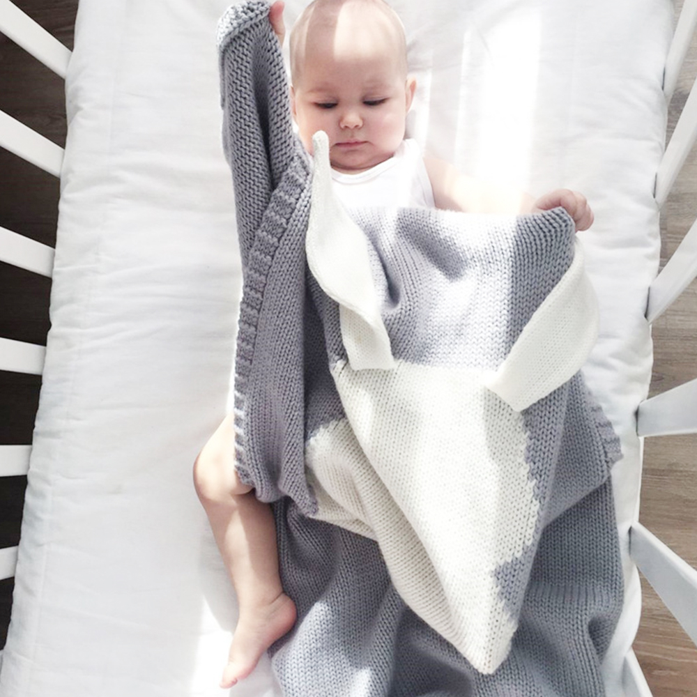 Personalized Embroidered Knit Baby Blanket for Unique Gift | CWBaby118