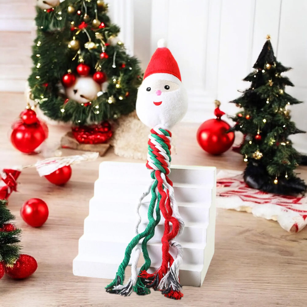 Personalized Christmas Pet Squeaky Chew Toy | MCGift111