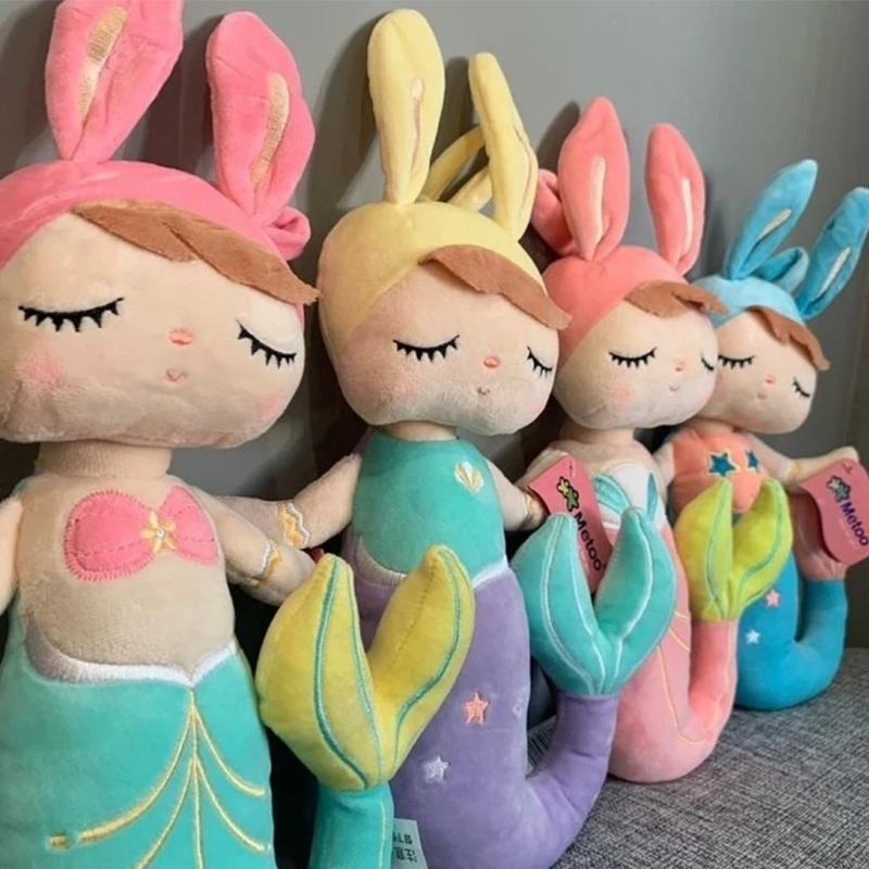 Personalized Kid's Embroidery Mermaid Dreammates Doll | DEGMine02
