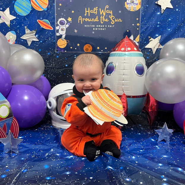 Personalized Baby Astronaut Dress Up Space Suit | CWBaby275