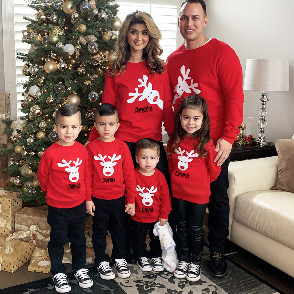 Personalized Christmas Matching Family Sweatshirt | InFamily01