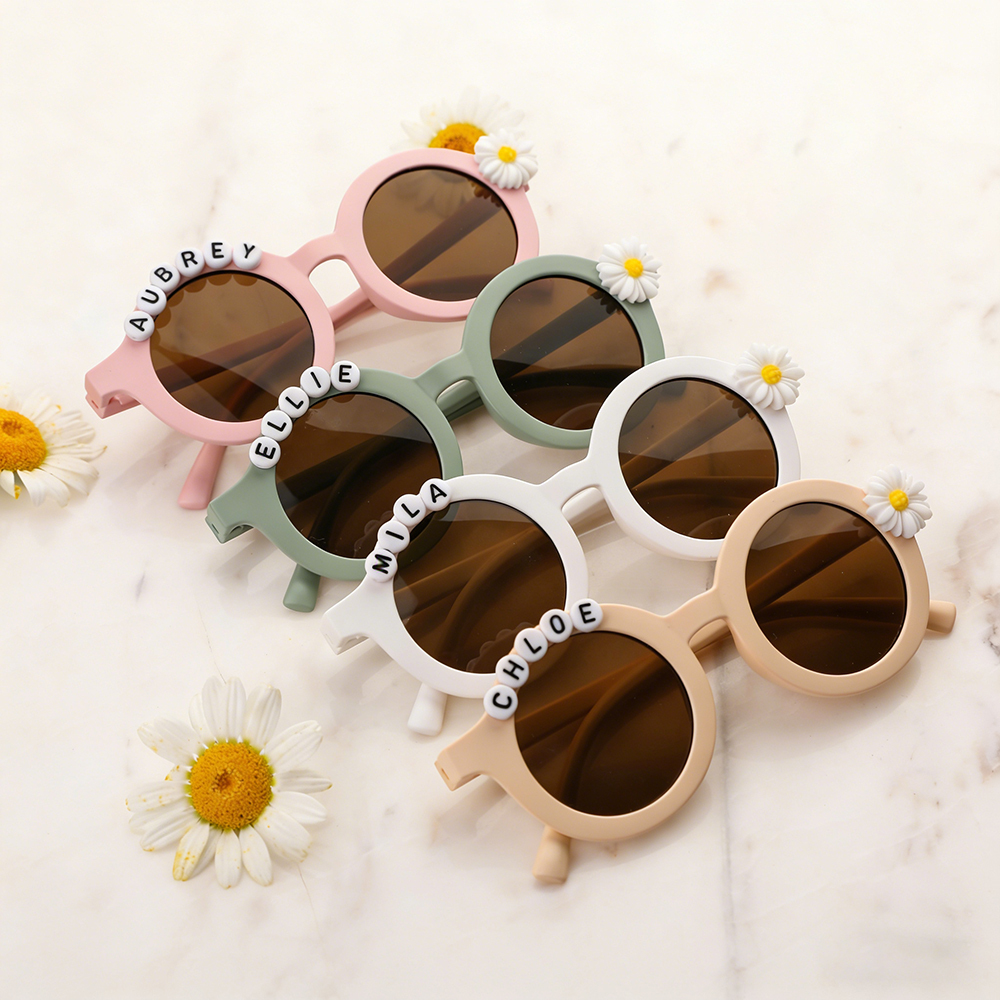 Personalized Lovely Daisy Sunglasses For Kids | CWBeach215