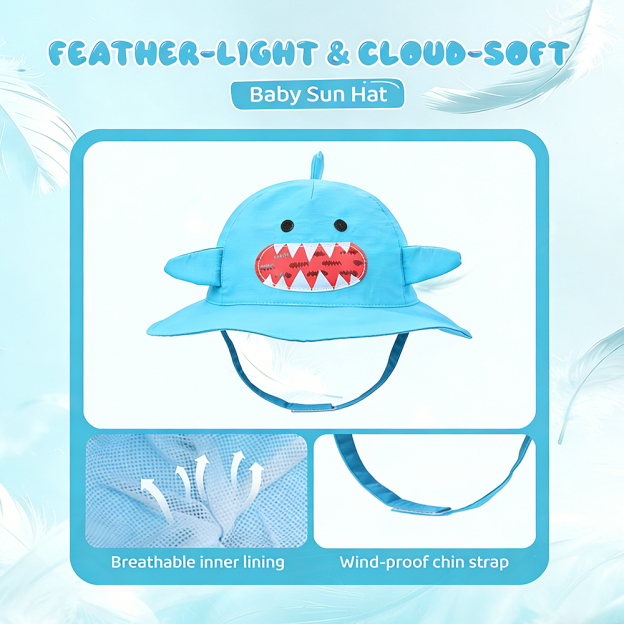 Personalized Cute Design Beach Pool Sun Hat | CWBeach222