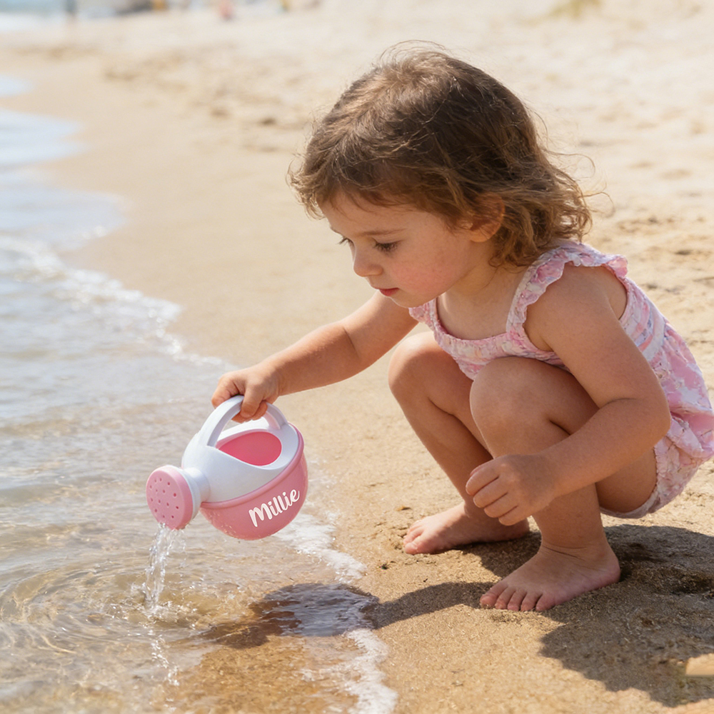 Personalized Kid Watering Can Beach or Bathtub Bucket Toy | CWBeach225