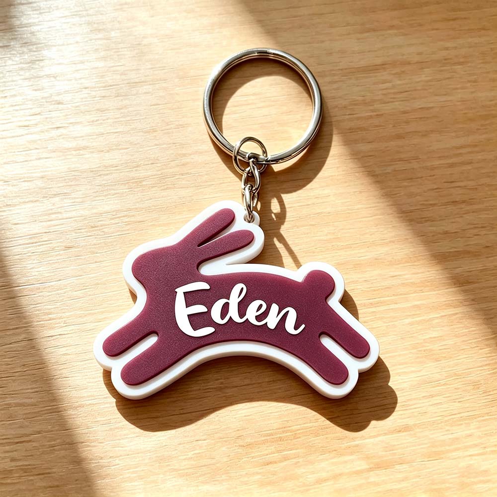 Personalized 3D Printed Backpack Name Tag | CWGift94