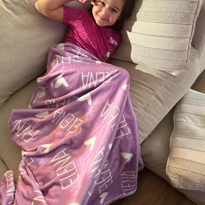 Personalized Lovely Kid Blanket for Comfort & Unique | BKKid126