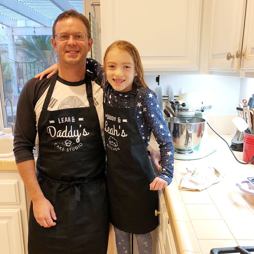 Personalised Multifunctional Waterproof Matching Family Apron | Apron30