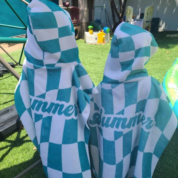 Personalized Hooded Beach Towel for Summer & Beach | CWHTowel41