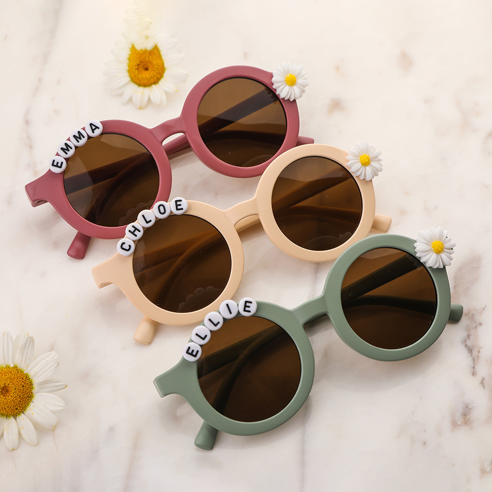 Personalized Lovely Daisy Sunglasses For Kids | CWBeach215