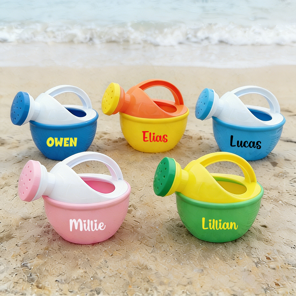 Personalized Kid Watering Can Beach or Bathtub Bucket Toy | CWBeach225