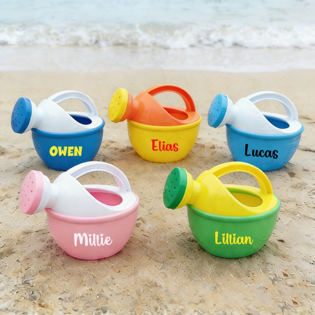 Personalized Kid Watering Can Beach or Bathtub Bucket Toy | CWBeach225