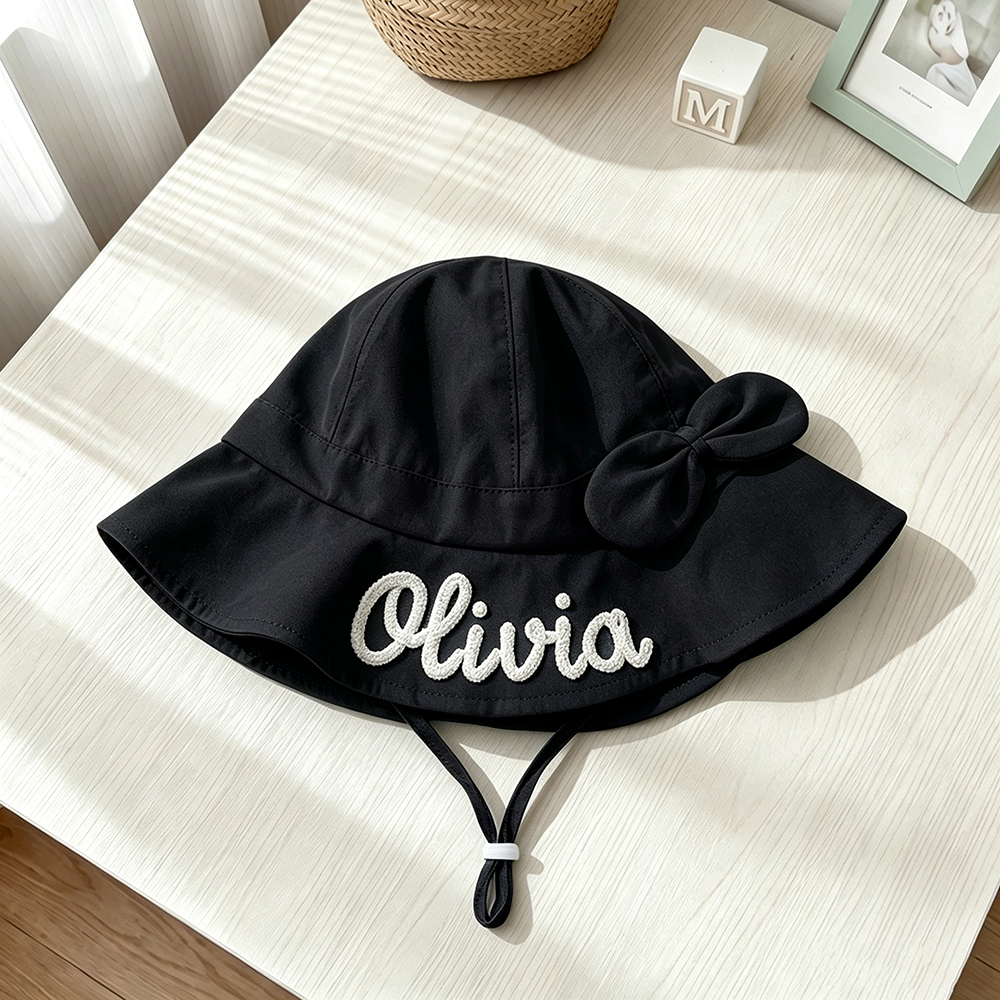 Personalized Lovely Baby Summer Bucket Hat | CWBeach24201