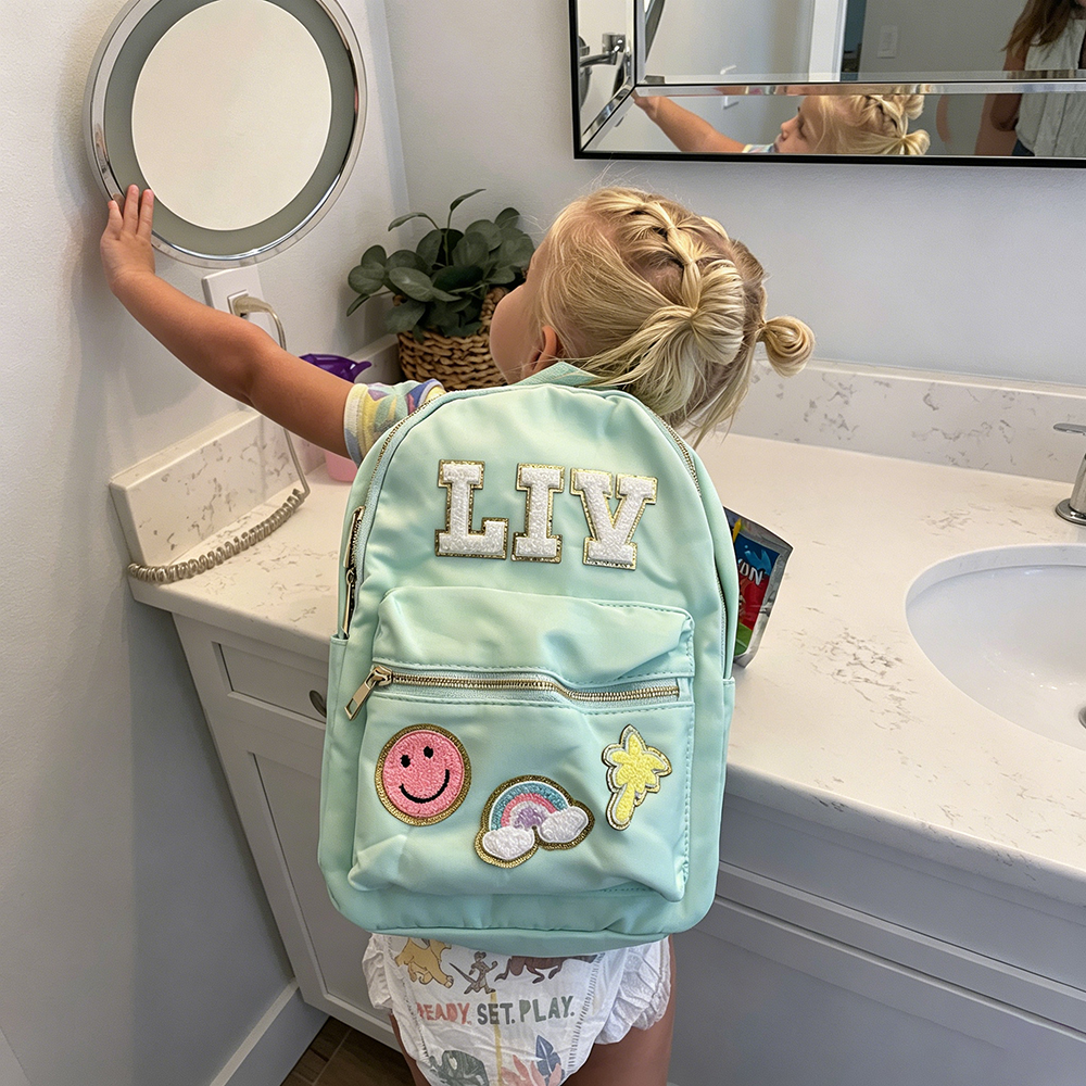 Personalized Hand Patch Kids Lovely Backpack｜CWPack0902