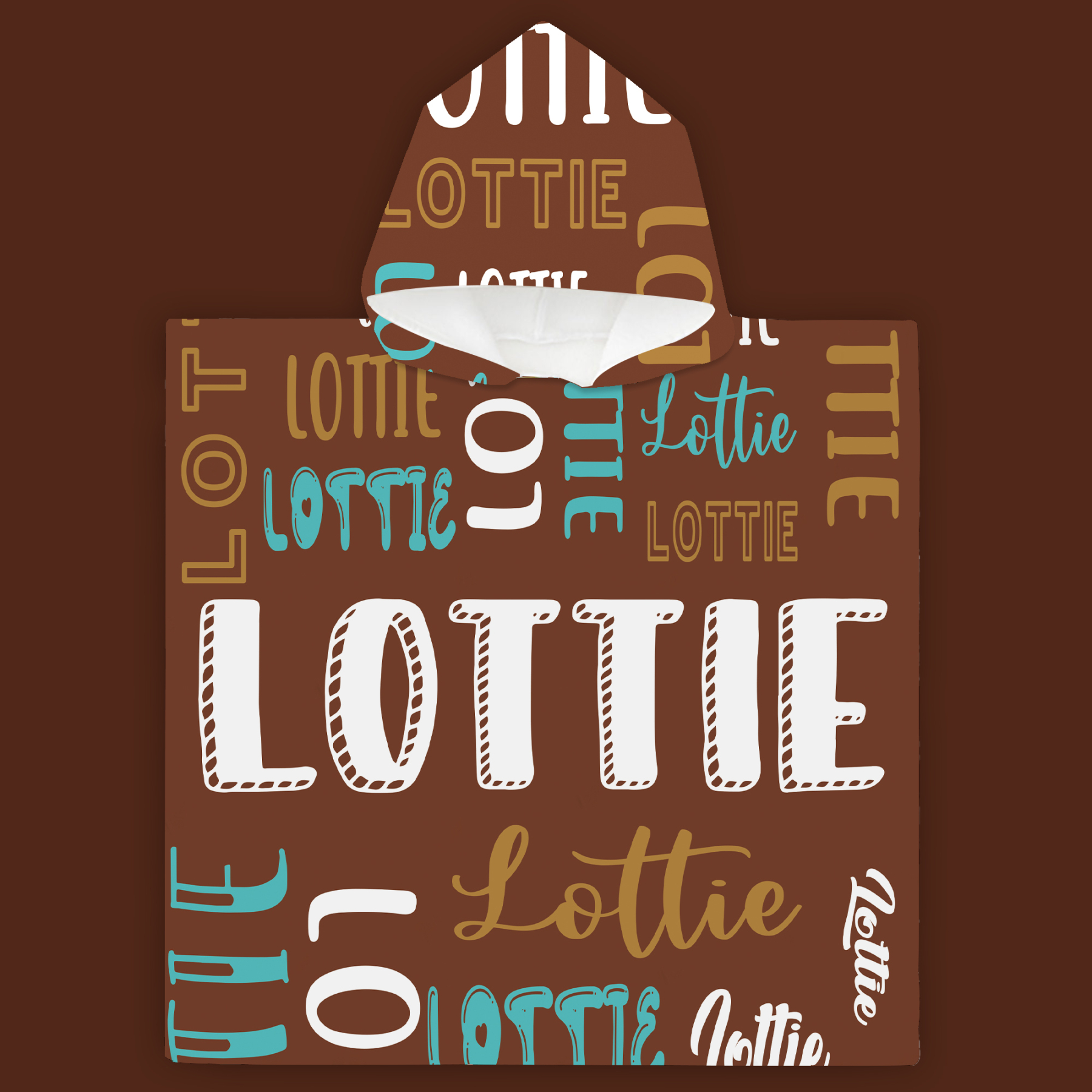 Personalized Hooded Beach Towel for Summer & Beach | CWHTowel22