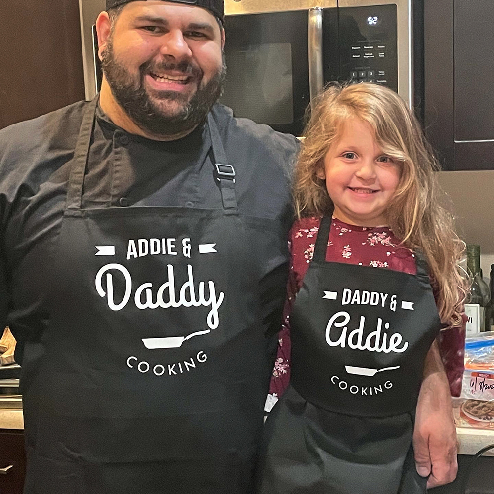Personalised Multifunctional Waterproof Matching Family Apron | Apron30