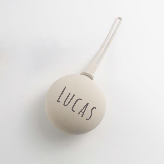 Personalized Baby Silicone Soother Holder Case | CWToy225