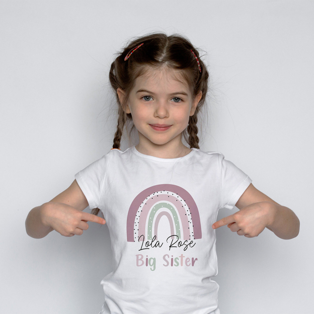 Personalized Matching Sibling Shirts | CWSibling09