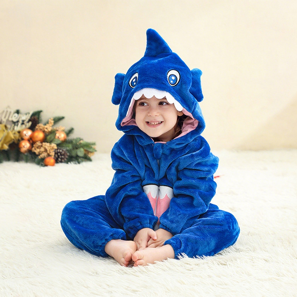 Personalized Leather Patch Baby Animal Romper  | CWBaby287