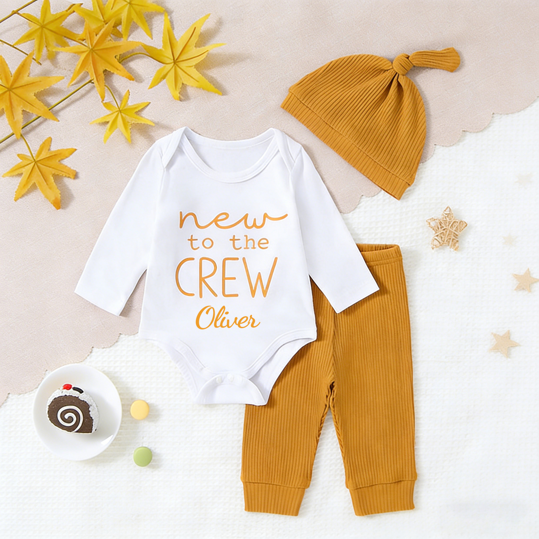 Personalized Little Brother Coming Home Outfits Set | CWBaby452