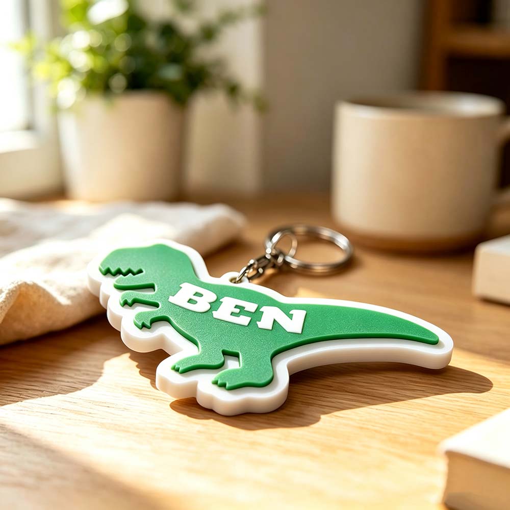 Personalized 3D Printed Backpack Name Tag | CWGift94