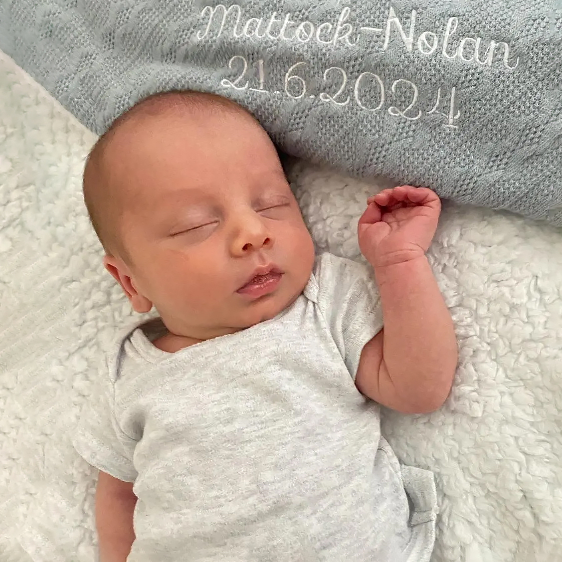 Personalized Embroidered Soft Fleece Baby Blanket | CWBaby79