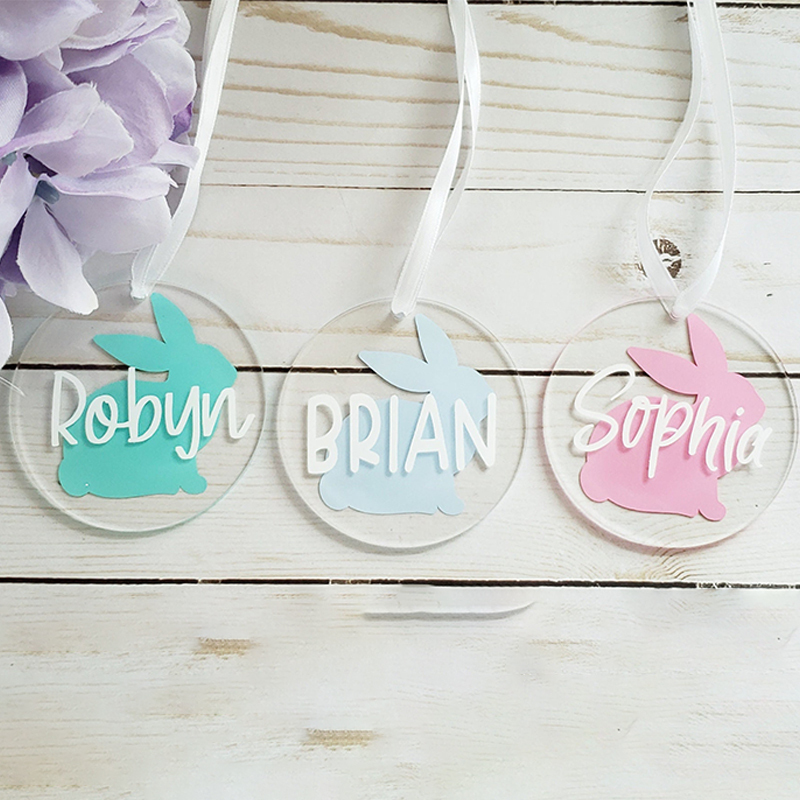 Personalized Easter Basket Name Tag | CWEaster32