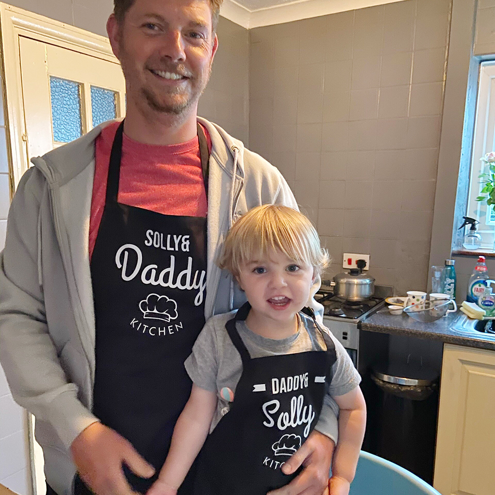 Personalised Multifunctional Waterproof Matching Family Apron | Apron30