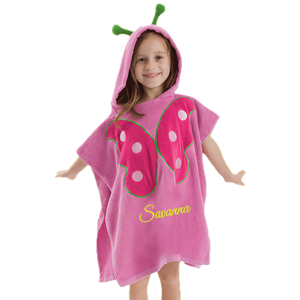 Personalized Embroidery Original Hooded Beach Towel | Cwbeach125