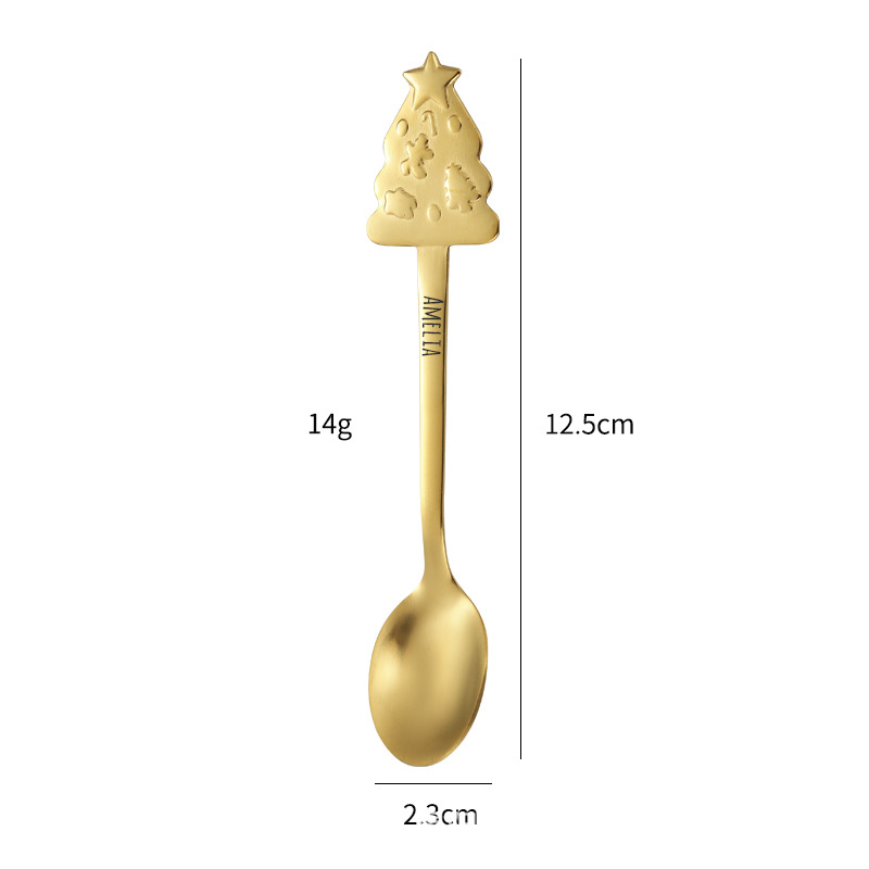 Personalized Christmas Spoons Gift Box | MCGift28