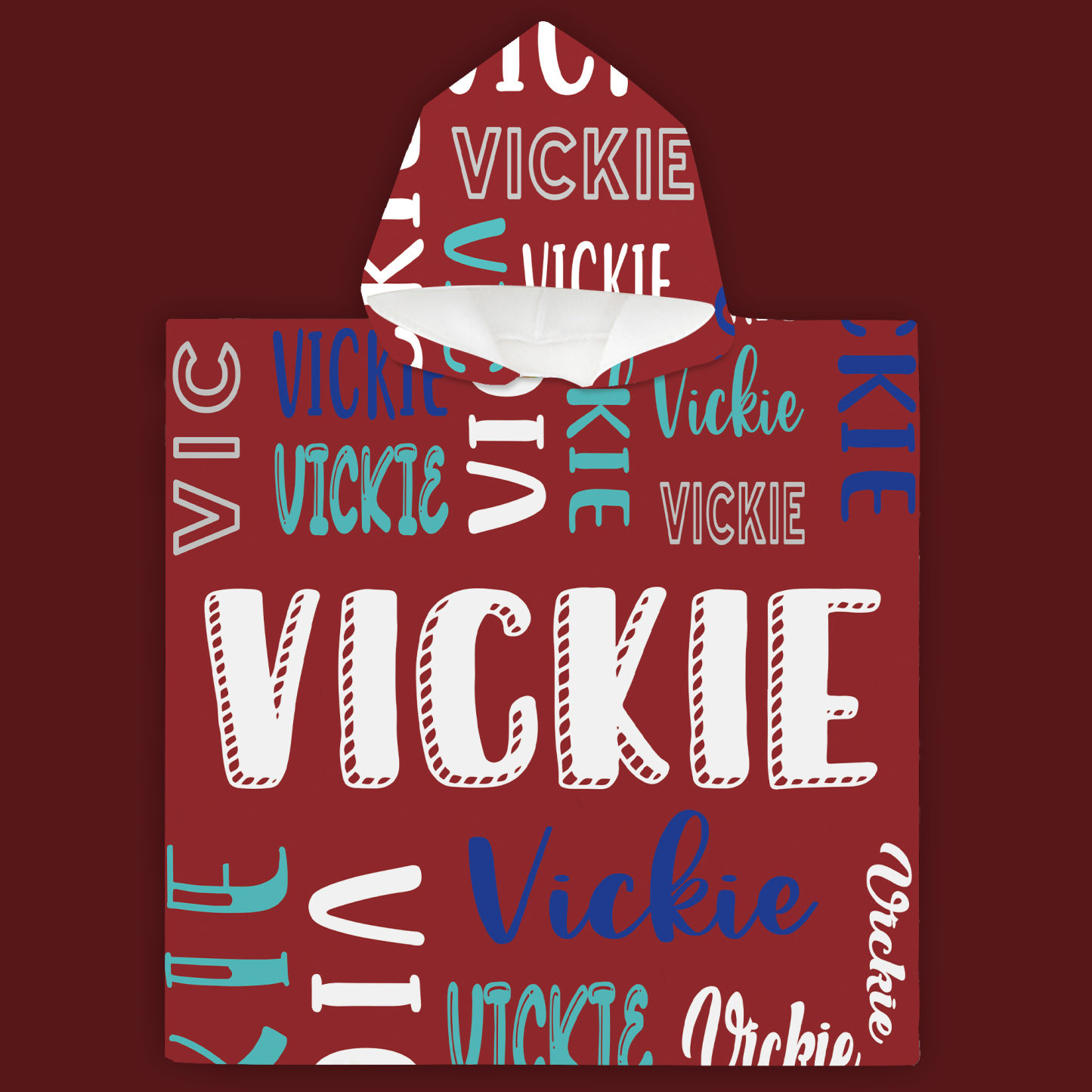 Personalized Hooded Beach Towel for Summer & Beach | CWHTowel22