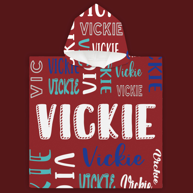 Personalized Hooded Beach Towel for Summer & Beach | CWHTowel22