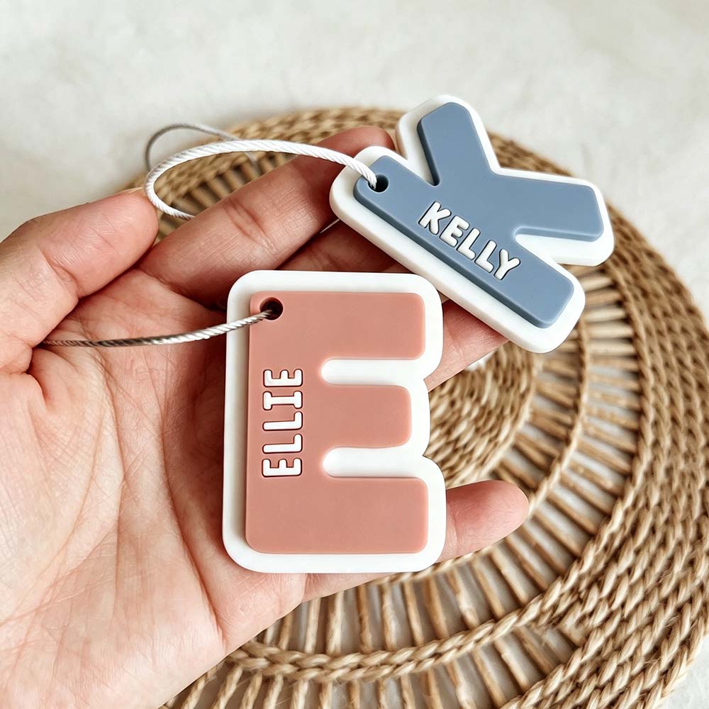 Personalized 3D Printed Backpack Name Tag | CWGift90