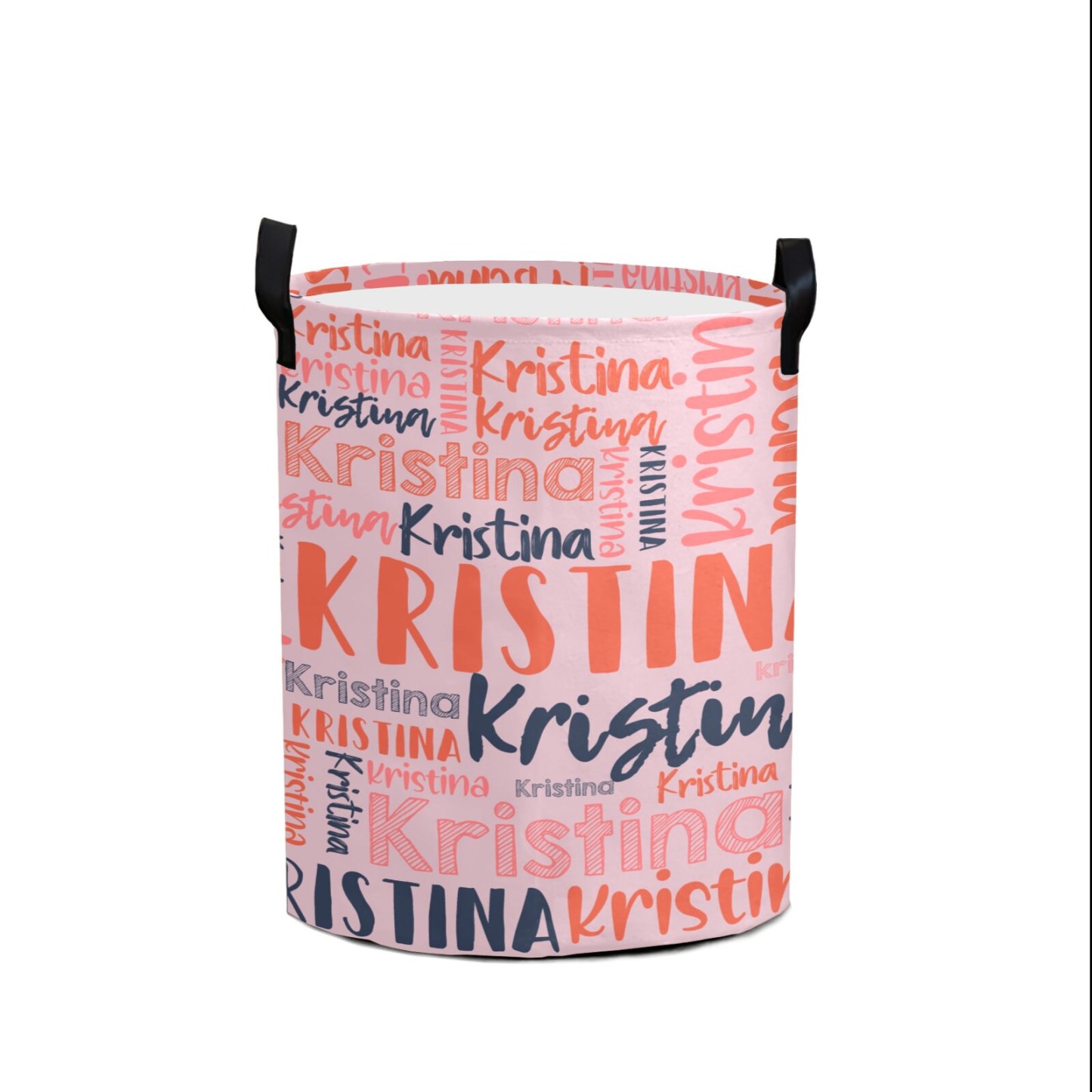 Personalized Laundry Collapsible Baskets with Handle | | CWBasket01