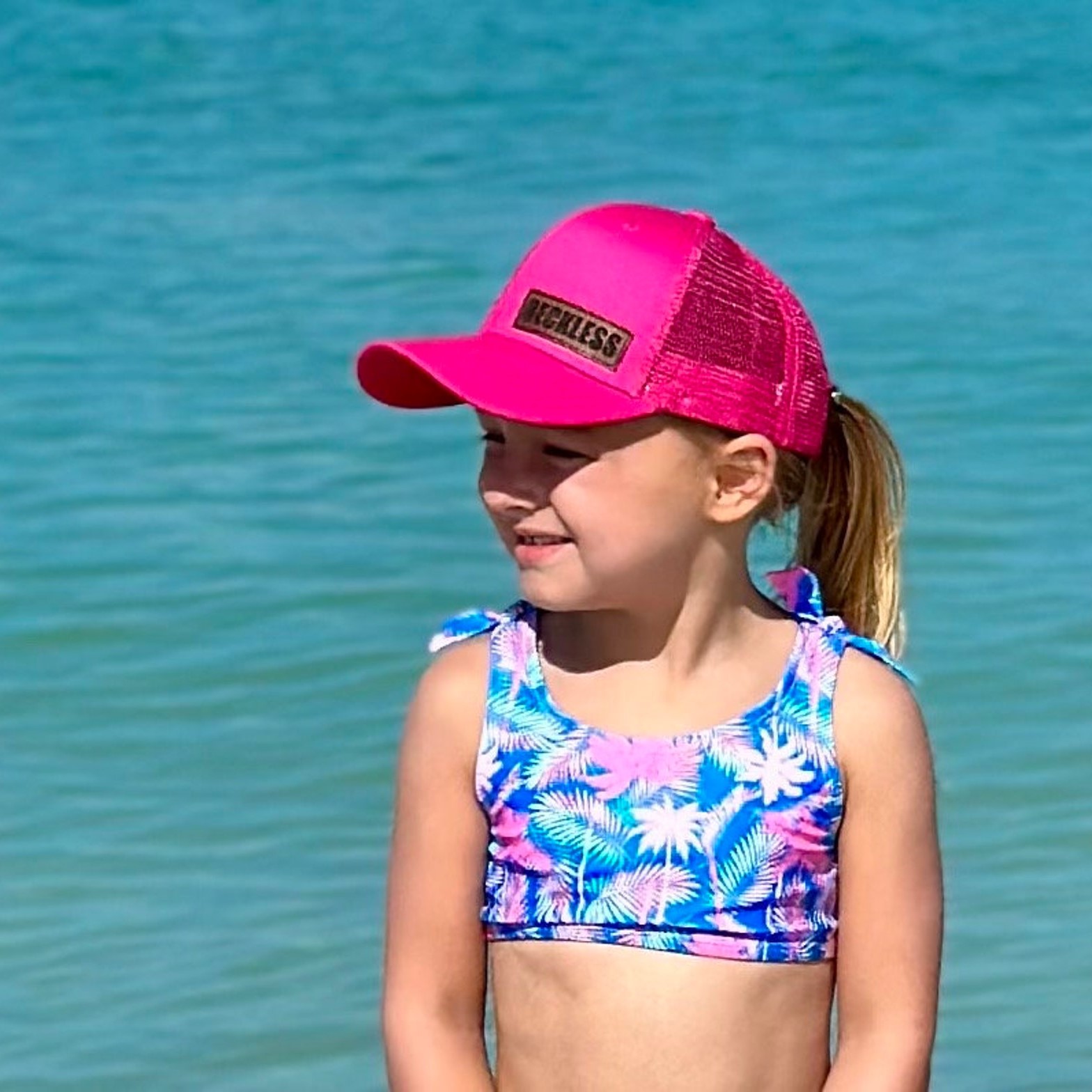 Personalized Color Leather Patch Hat for Comfort & Unique | CWBeach53