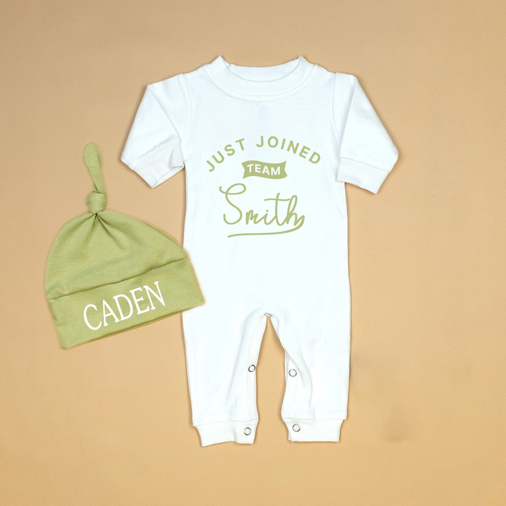 Personalized Baby Coming Home Romper Onesie Set | CWBaby257