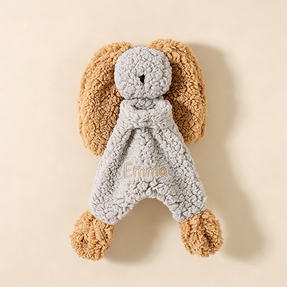 Personalized Kid's Lovely Soft Lambswool Baby Comfort Toy | CWToy190